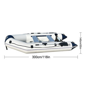 MC300-6 SOLAR MARINE Gommone Pontone Gonfiabile <span class=keywords><strong>da</strong></span> 3 Metri 0,9 mm per <span class=keywords><strong>Pesca</strong></span> all'Aperto e Salvataggio Dimensioni Personalizzate - Product Image 3