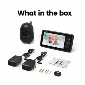 Mới nhất 5 inch 720p Pan/Tilt bé màn hình, bé vú em máy ảnh, bé Màn hình nhà máy - Product Image 4