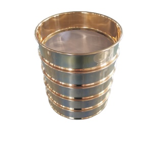 200mm Brass Wire <b>Mesh</b> Test Sieve for Industrial and Laboratory Sieving - Product Image 1