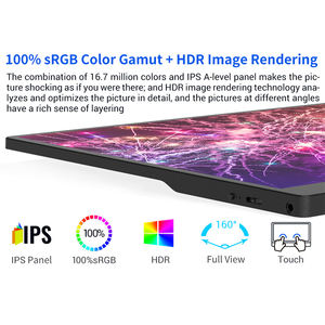 Портативный 15,6 дюймов FHD 2K 144 Гц IPS светодиодный сенсорный экран для ноутбука расширитель Type-C интерфейс игровой монитор для коммутатора Mac - Product Image 4