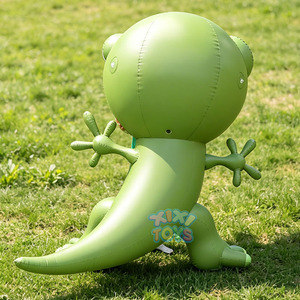 Ballons géants gonflables étanches en forme de gecko de 2 m de haut, modèles d'animaux gonflables personnalisés pour la publicité extérieure et les événements. - Product Image 5