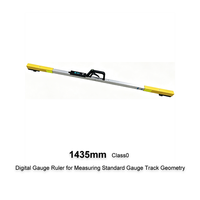 Regla Digital de 1435 mm Clase 0, Clase 1, Clase 2 para Medir la Geometría Estándar de Vías
