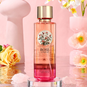Parfum de créateur 230 ml, eau de toilette longue durée pour femmes, parfum floral et boisé élégant, brume pour le corps, rose, bois de cèdre - Product Image 3