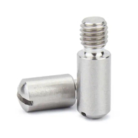Boulons d'épaules à fente en acier inoxydable, SS304 SS316 SS316L SS410 SUS A2 asm A4 ASTM A2-70 A4-80 INOX DIN927