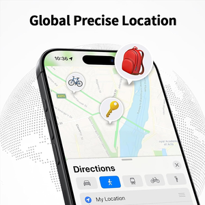 Localizador de Llaves y Cartera Antipérdida, Rastreador GPS Celular con Batería de Litio IOS, AirTag para Apple - Product Image 5