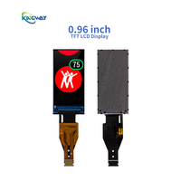 Écran couleur TFT IPS 0,96 0,91 1,3 1,77 2,0 2,8 0,96-10,1 pouces 80*160, écran TFT LCD personnalisé pour bracelet intelligent