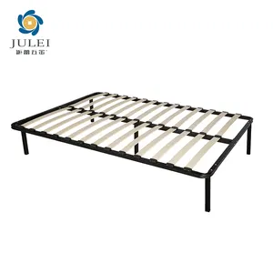 高品质卧室可调床房床底座平台金属特大床架