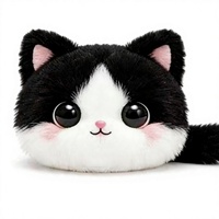 Jouet éducatif interactif émotionnel en peluche en forme de chat avec batterie au lithium pour enfants de 2 à 4 ans, lecture et apprentissage, OEM