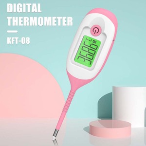 Vente en gros Thermomètre personnalisé avec écran LCD trois couleurs étanche Thermomètre électronique médical clinique numérique intelligent - Product Image 5