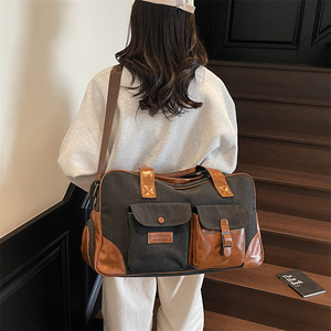 Nouvelle conception de trousse de toilette multifonctionnelle, sacs de voyage de luxe imperméables, sacs de voyage en toile résistante de haute qualité - Product Image 5