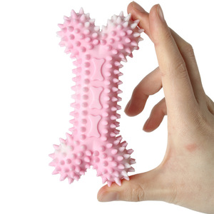 Juguete para perros, hueso para masticar, material TPR, limpieza de dientes para perros pequeños y cachorros - Product Image 3