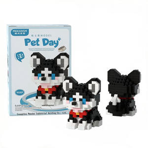 Mini blocs de construction micro-particules, série animaux de compagnie, chiens et chats, <span class=keywords><strong>puzzle</strong></span> de dessin animé pour enfants et adultes, kits de jouets, cadeau, vente chaude - Product Image 4