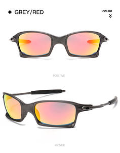 Lunettes de soleil PC <span class=keywords><strong>X</strong></span> carrées élégantes de haute qualité, plusieurs couleurs de monture pour le cyclisme et les activités de plein air - Product Image 5