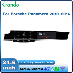 Radio navegación Android de pantalla Dual de 12,3 + 12,3 pulgadas para Porsche Panamera 2010-2016 coche Multimedia GPS DVD estéreo CarPlay 4G SIM DSP - Product Image 3