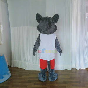Efun quantité minimale de commande 1 PC personnalisé réaliste loup mascotte Costume adulte personnage de dessin animé Costumes TV & film Cosplay Costume fos vente - Product Image 3