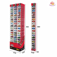 Lot de 20 voitures miniatures en alliage moulé sous pression, collection de véhicules de course en métal à rétrofriction pour enfants, cadeau éducatif pour garçons, vente en gros de voitures jouets