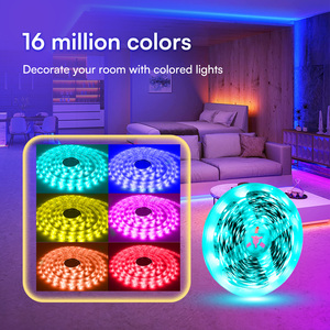 65.6FT RGB LED Light <b>Strip</b> for APP Control <b>Copper</b> Body for Bedroom Home Party Christmas Decorations Synchronized Music - Product Image 3