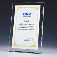 Trophées en verre K9 personnalisés pour récompenses de sablage, plaques en cristal personnalisables, cadeaux souvenirs VIP pour certificats de bureau