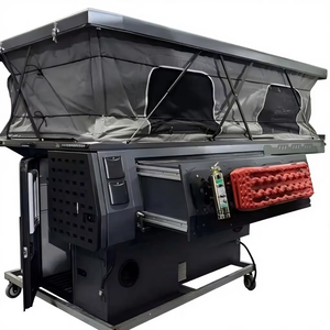 Camper de pick-up sur mesure OEM d'usine, coque de camping escamotable, étanche, pour expéditions tout-terrain 4x4 - Product Image 6