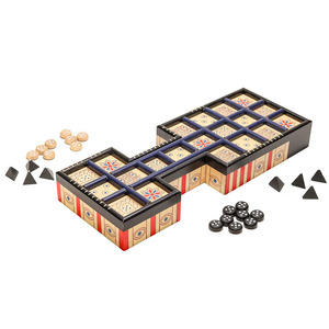 บอร์ดอาร์เคดเกมกระดานกลยุทธ์โบราณสำหรับ2ผู้เล่นเกมกระดานของ UR - Product Image 1