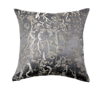 Coussin Jacquard Esthétique Orientale Vintage Moderne Intégré en Lin, Viscose et Polyester pour Chambre à Coucher