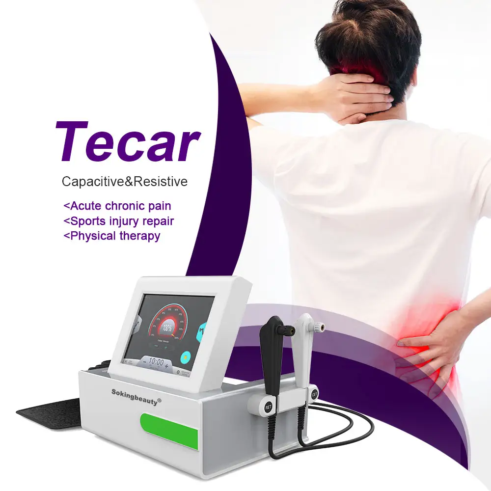 運動の痛みを軽減する体重を減らすスマートTecarCet Ret鎮痛Tecar Therapy Physio Machine工場価格