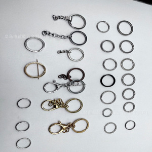 Anneaux de connexion, anneaux de suspension et boucles en alliage pour porte-clés, accessoires de bijouterie et fournitures de bricolage artisanal - Product Image 5
