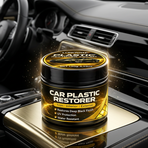 LUNOVATE Restaurateur Plastique Voiture Crème 130g Noir Intense Brillance Intérieure/Extérieure Protection UV Résistant à l'Eau 3 Ans - Product Image 6