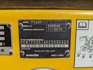 Maquinaria de ingeniería de excavación de túneles, excavadora Komatsu usada en Japón, modelo - Product Image 6