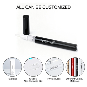 Gel blanchissant naturel pour les dents 2 ml pour lampe LED, stylo de blanchiment dentaire professionnel OEM - Product Image 3
