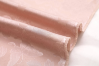 Tissu jacquard 100% polyester mat, soyeux, résistant aux plis, pour abaya, robe à col qatari, hijab, robe longue