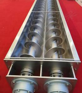 Fabrika fiyat taşıma ekipmanları tam otomatik büyük çaplı vidalı konveyör toz granül konveyör sistemi için - Product Image 3