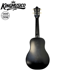<span class=keywords><strong>Ukelele</strong></span> Soprano Negro de 21 Pulgadas <span class=keywords><strong>Aiersi</strong></span> Sinomusic Personalizado, Madera de Tilo Colorida con Arce, Hecho en China, Precio de Fábrica al por Mayor - Product Image 2