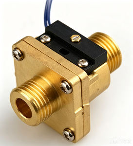 Sensor de flujo de latón con paleta, detector de flujo de agua, interruptor de control de flujo de líquidos, sensor de flujo industrial para pedidos al por mayor - Product Image 2