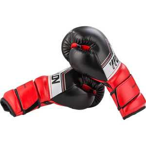 <span class=keywords><strong>Guantoni</strong></span> da <span class=keywords><strong>Boxe</strong></span> Professionali Wolon in Pelle PU Bianca 10oz/12oz con Logo Personalizzato (20 Paia) - Product Image 5