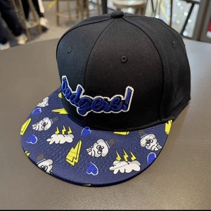 Yeni tasarım Hip Hop şapka özel düz ağız stok moda 3D nakış spor Gorras Snapback kap - Product Image 4