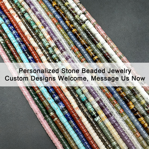 Handwoven Adjustable Beaded Meditation <b>Bracelet</b> Genuine Natural Stone <b>Crystal</b> Healing Jewelry 2x4mm Turquoise Unisex Gift Trendy - Product Image 4