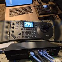 Nuevo Controlador de Joystick IP PTZ JP882, Controla 200 Cámaras PTZ, VMix, RS232, RS485, Transmisión en Vivo