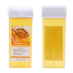 Cartouche <span class=keywords><strong>de</strong></span> cire dépilatoire en rouleau sans colophane 100 ml, cire cristalline douce pour épilation indolore, pour usage professionnel en salon et à domicile - Product Image 5
