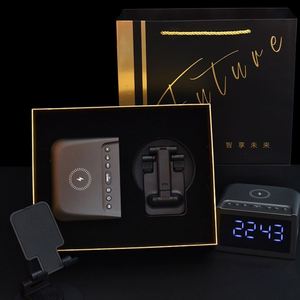 Customized Office for Business Clients Including Laptop Metal Signature Pen Wireless Mouse and Phone Holder Gift Set - Product Image 2