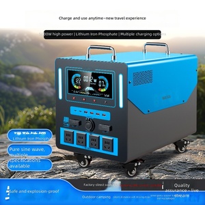 สถานีไฟฟ้าพกพา 3500W แบตเตอรี่ 220V คลื่นไซน์บริสุทธิ์ เครื่องกำเนิดพลังงานแสงอาทิตย์ สำหรับตั้งแคมป์กลางแจ้ง ใช้ในบ้าน สำรองไฟฉุกเฉิน HPS3500 LiFeP - Product Image 3