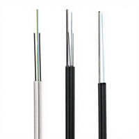 Câble de branchement FTTH monomode GJYXCH GJYXFCH G652D G657A1 A2, câble FTTH 1, 2 ou 4 fibres, câble optique aérien pour utilisation par les opérateurs Internet et FTTR
