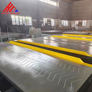 Rampa de acero portátil de 12m y 60T, báscula Industrial, báscula de peso para camión de 100 toneladas, puente de pesaje <span class=keywords><strong>digital</strong></span> con indicador - Product Image 6