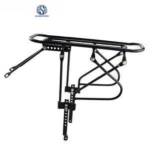 Porte-bagages pliable en acier pour vélo, idéal pour les trajets quotidiens, les voyages et la livraison – Accessoires de cyclisme arrière - Product Image 2