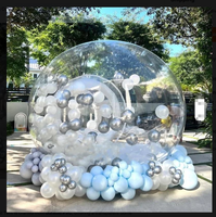 Ventes d'usine, dômes gonflables transparents en PVC imperméables pour enfants, tentes à bulles, châteaux gonflables pour fêtes