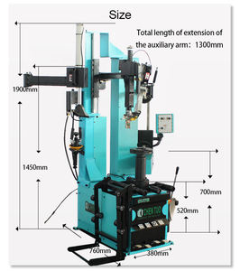 เครื่องเปลี่ยนยางรถบรรทุกไฮดรอลิกแนวตั้งใหม่ - Product Image 6