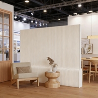 Cloison en nid d'abeille en papier blanc YIMO PF-2 pour bureau/exposition/maison/salon/studio, pliable, extensible, moderne