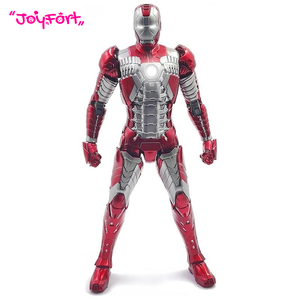 Figuras de Acción de Iron Man de 7 Pulgadas de Zd Toys, Edición del 10.º Aniversario de Marvel -Versión Luminosa- con Luz en el Pecho (LED MK5) Escala 1/10 - Product Image 2