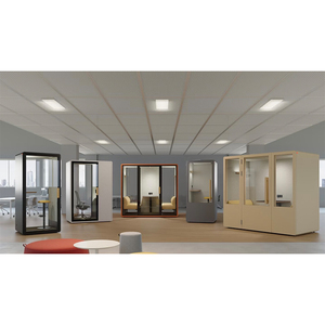 Cabine de travail moderne de première qualité, box de travail privée, installation <span class=keywords><strong>facile</strong></span>, cabine écologique insonorisée pour réunions - Product Image 6
