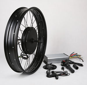 Fat Rim 3000W Hub Motor 48V 72V Ebike Kit 26*4.0 Sepeda Listrik dengan Pas Kit - Product Image 3